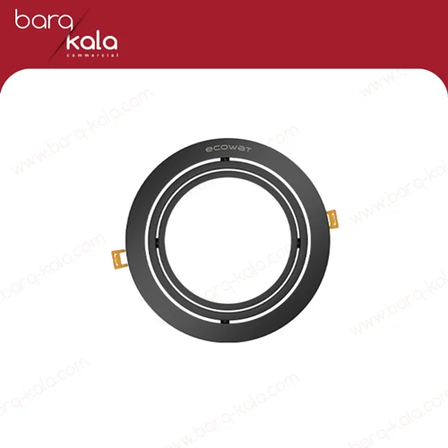 قاب توکار گرد مخصوص لامپ AR111 اکووات