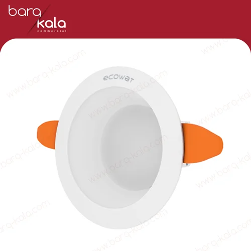 چراغ دانلایت توکار 35 وات با دیفیوزر اکووات